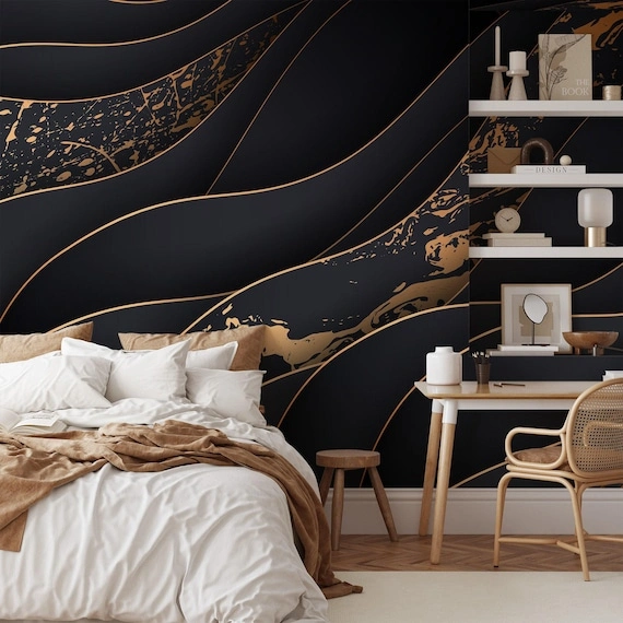 Professional wallpaper removal and surface preparation